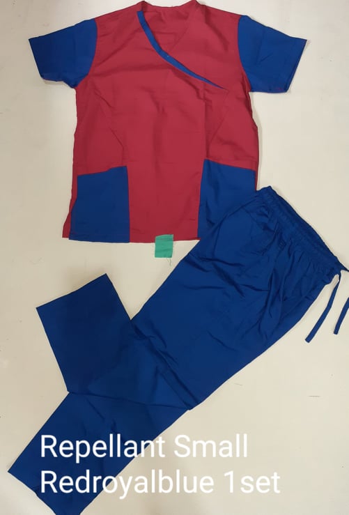 Repellant Scrub Suit by SCG Dress Shoppe