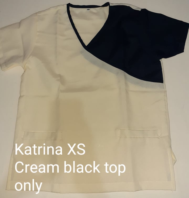 Katrina Top only - Scrub Suit by SCG Dress Shoppe