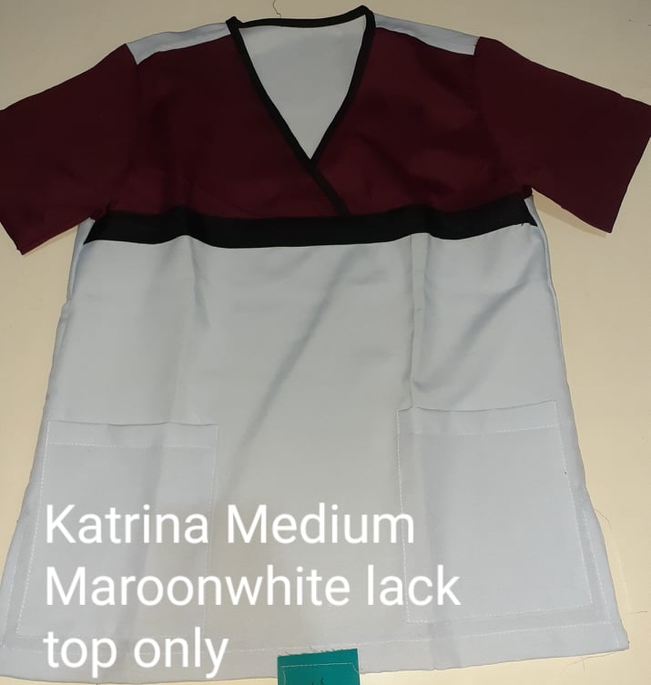 Katrina Top only - Scrub Suit by SCG Dress Shoppe