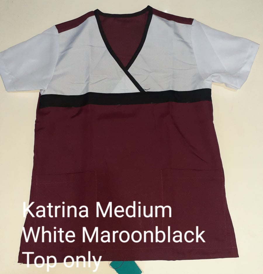 Katrina Top only - Scrub Suit by SCG Dress Shoppe