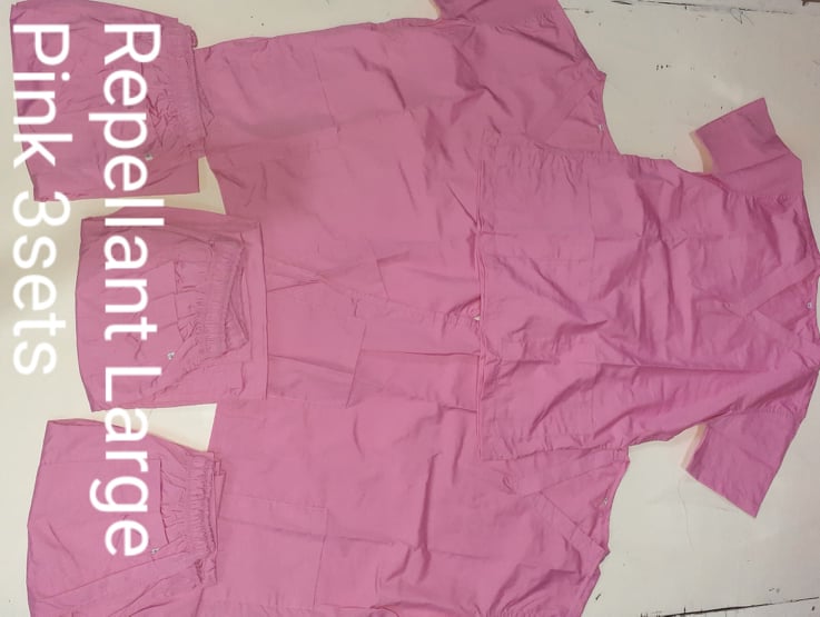 Repellant Scrub Suit by SCG Dress Shoppe