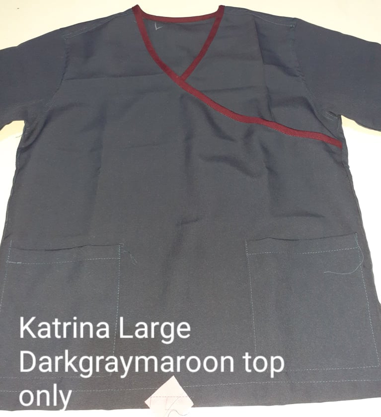 Katrina Top only - Scrub Suit by SCG Dress Shoppe