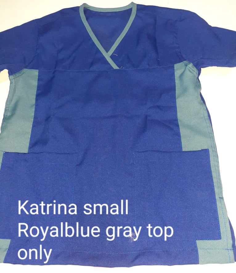 Katrina Top only - Scrub Suit by SCG Dress Shoppe