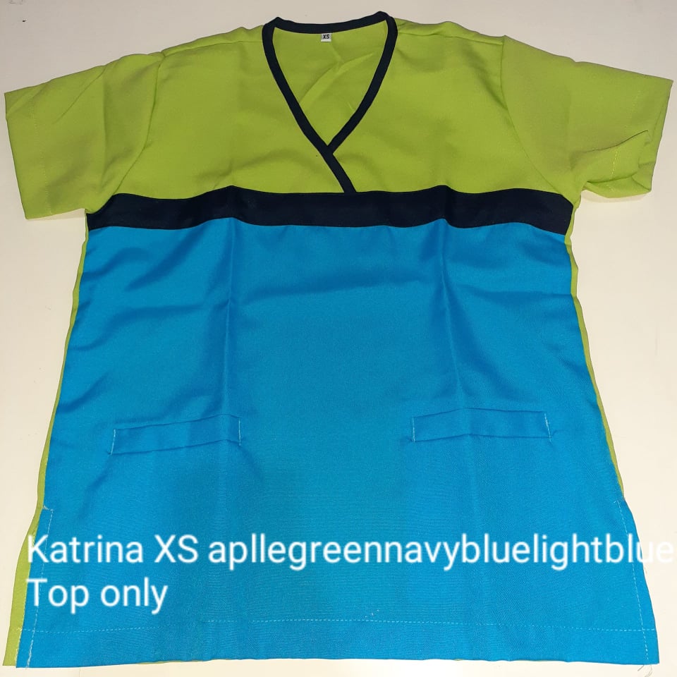 Katrina Top only - Scrub Suit by SCG Dress Shoppe