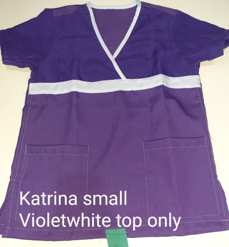 Katrina Top only - Scrub Suit by SCG Dress Shoppe