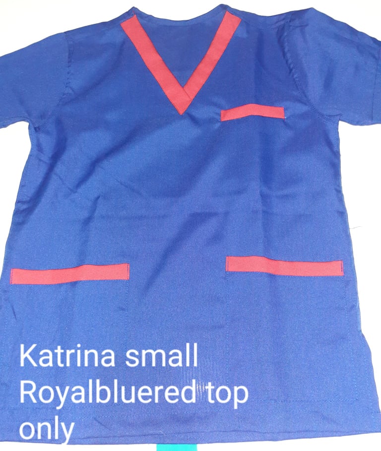 Katrina Top only - Scrub Suit by SCG Dress Shoppe