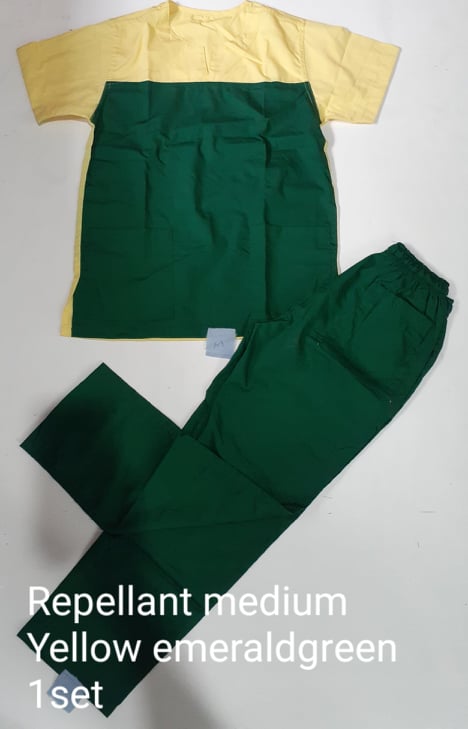 Repellant Scrub Suit by SCG Dress Shoppe