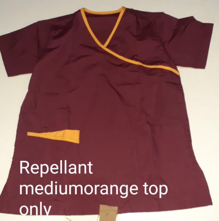 Repellant Top only - Scrub Suit by SCG Dress Shoppe