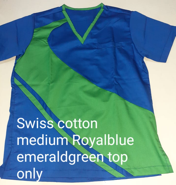 Swiss Cotton Tops - Scrub Suit by SCG Dress Shoppe