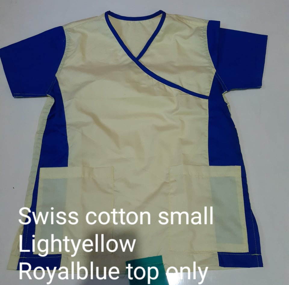 Swiss Cotton Tops - Scrub Suit by SCG Dress Shoppe