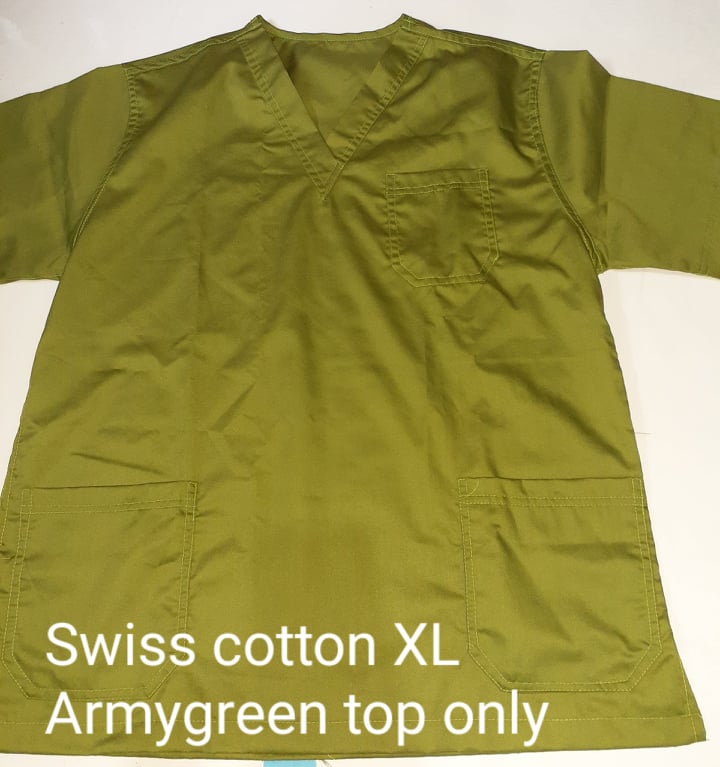 Swiss Cotton Tops - Scrub Suit by SCG Dress Shoppe
