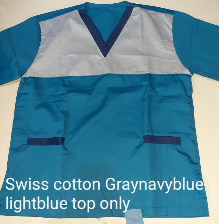 Swiss Cotton Tops - Scrub Suit by SCG Dress Shoppe
