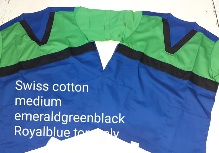 Swiss Cotton Tops - Scrub Suit by SCG Dress Shoppe