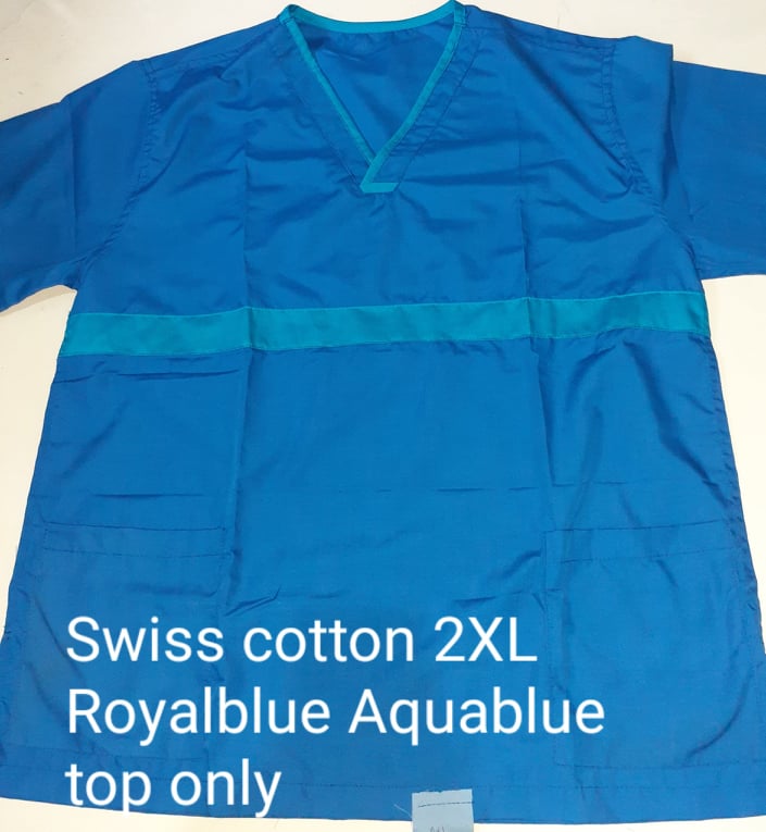 Swiss Cotton Tops - Scrub Suit by SCG Dress Shoppe