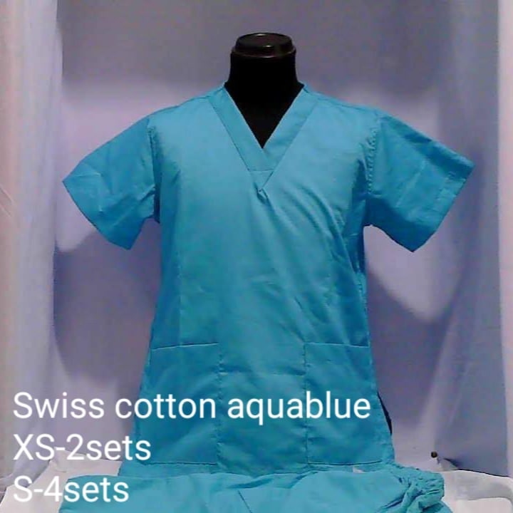 Swiss Cotton Scrub Suit by SCG Dress Shoppe