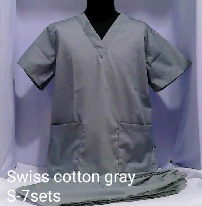 Swiss Cotton Scrub Suit by SCG Dress Shoppe