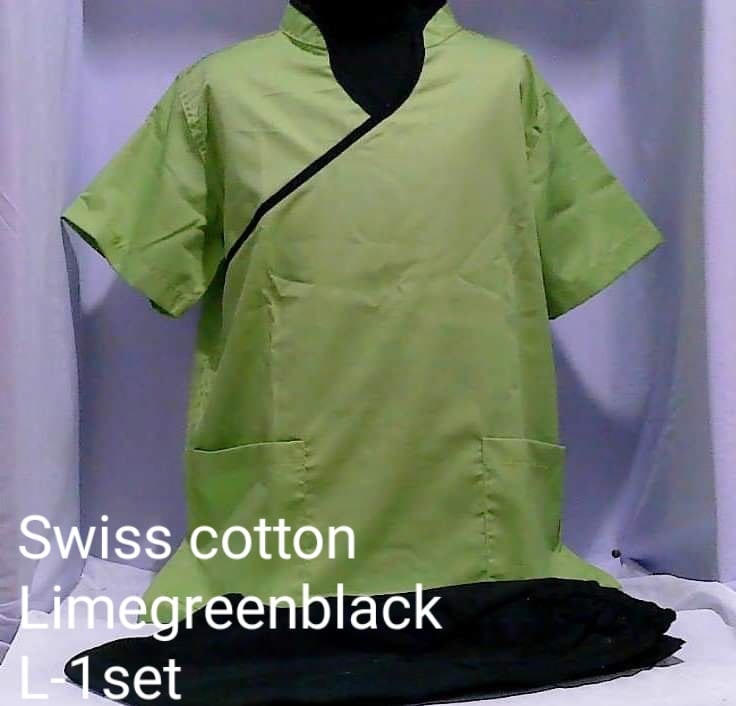 Swiss Cotton Scrub Suit by SCG Dress Shoppe
