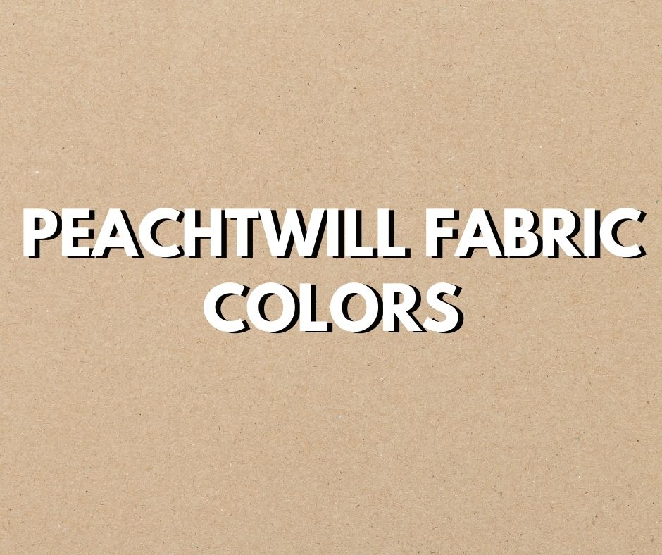 Fabric Choices/Colors