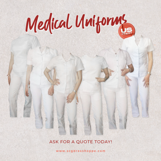 White Medical Uniform | for Female by SCG Dresshoppe