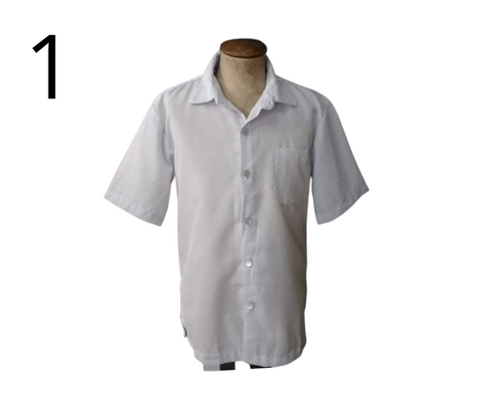 White Medical Uniform | Tops for Men by SCG Dresshoppe