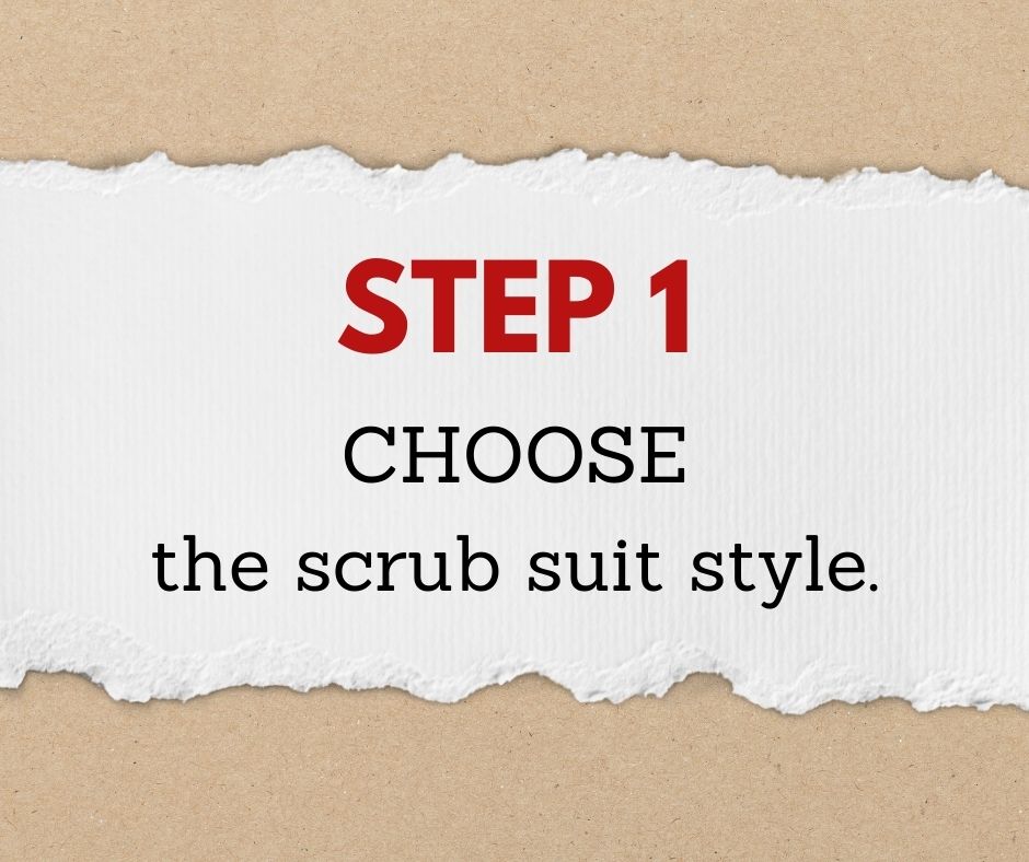 How to order a custom made scrub suit