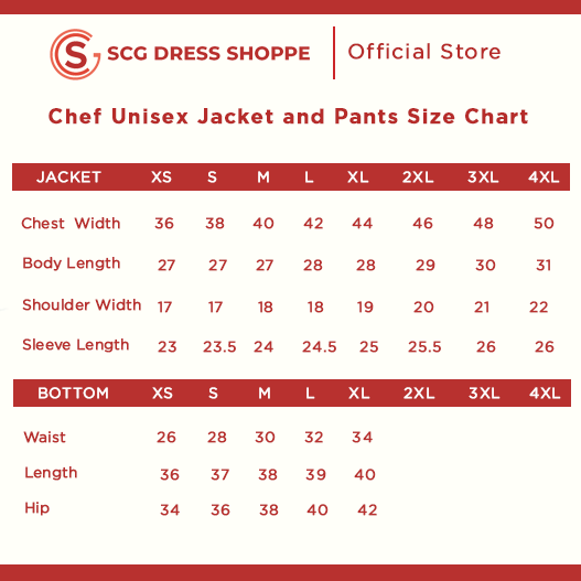Chef's Jacket by SCG Dress Shoppe