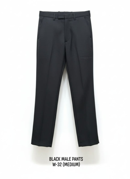 Black Male Pants