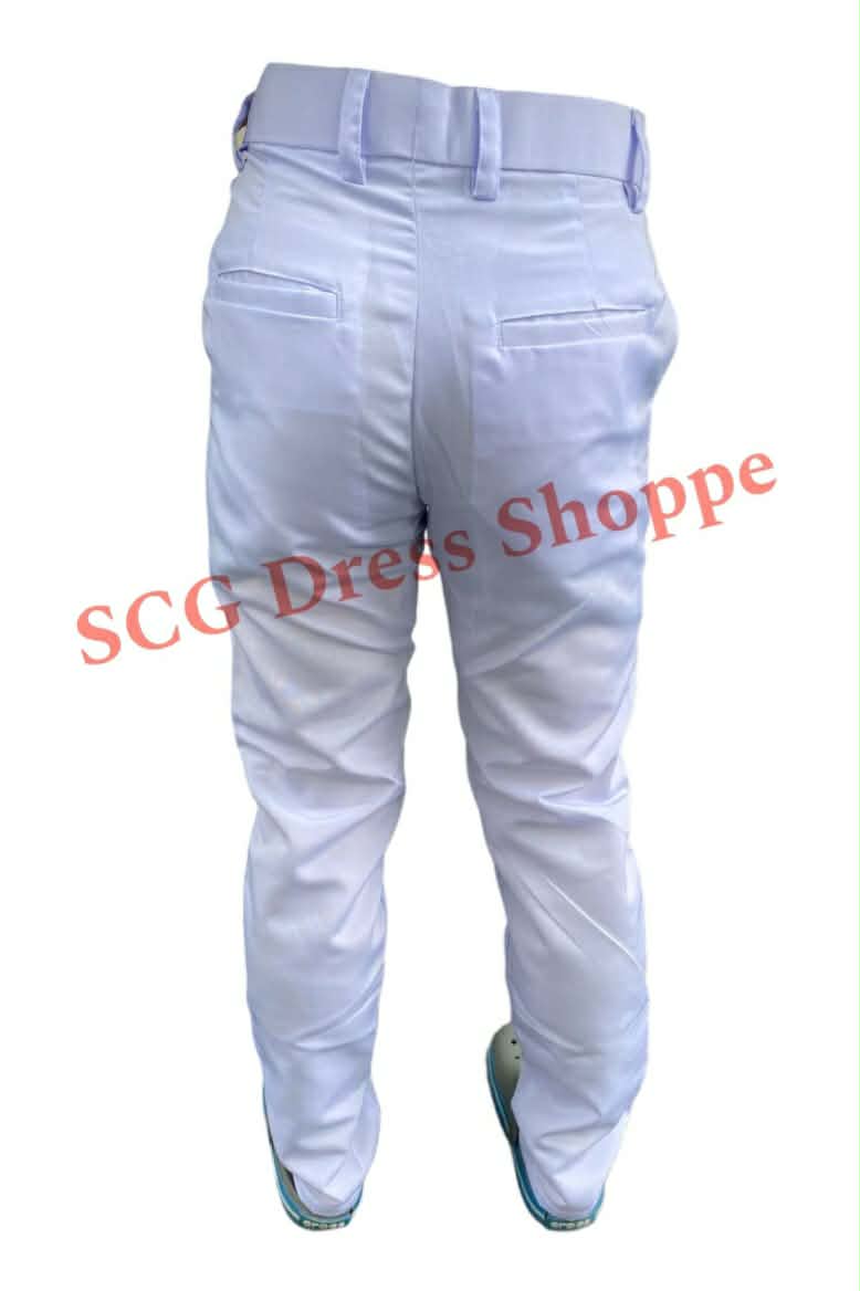 White Uniform Pants for Male