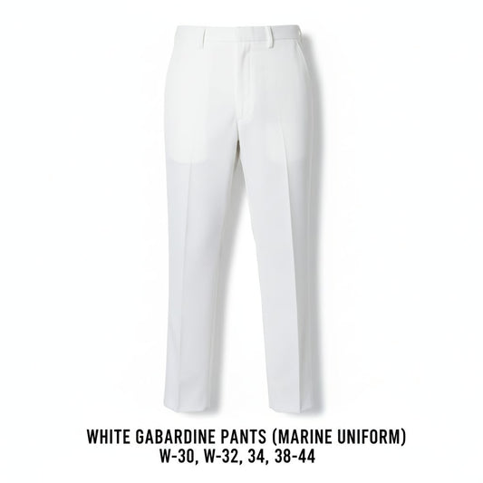 White Gabardine Pants (Marine Uniform)