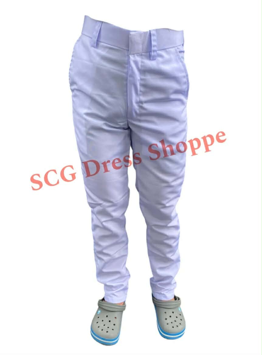 White Uniform Pants for Male