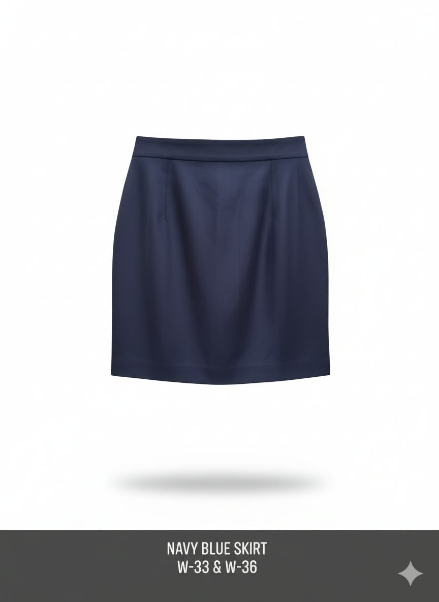 Navy Blue Skirt