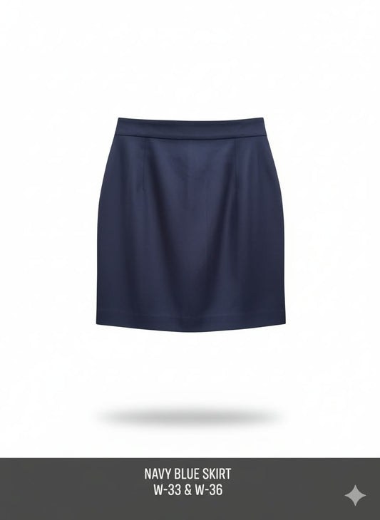 Navy Blue Skirt