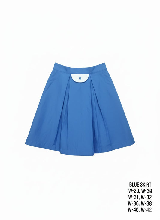 Blue Skirt