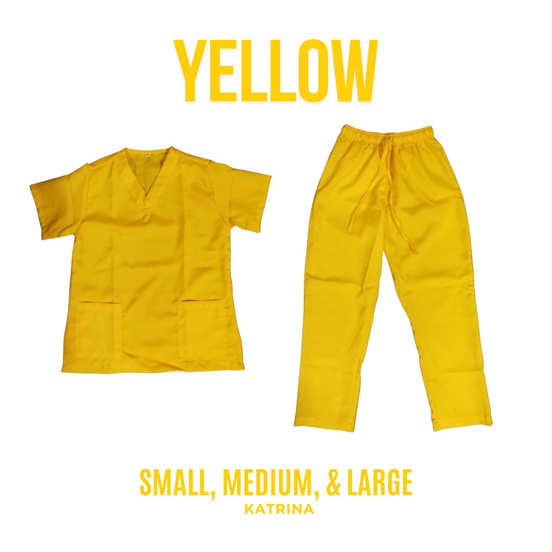 Medical Scrub Suit Set Unisex (Top and Pants)