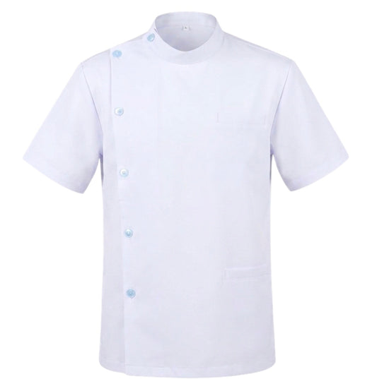 White Uniform Polo for Male (Turtle Neck Style)