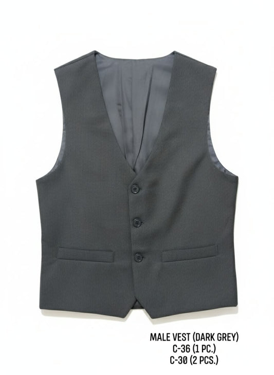 Male Vest (Dark Grey)