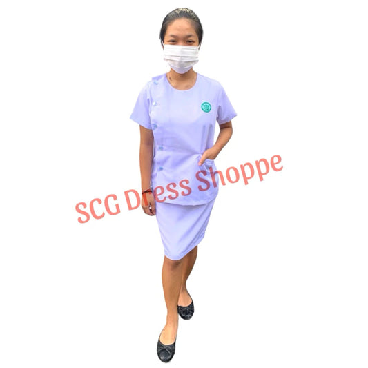 OLFU BS Medtech Female Uniform